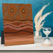 Caraïbisch batik - klein fotoplaat (Zijkant)