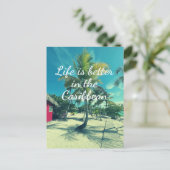 Caraïbisch Briefkaart (Staand voorkant)