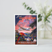  Caraïbisch Briefkaart voor reizen (Staand voorkant)