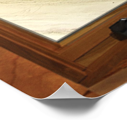 Caraïbisch buikvenster Verlichting Poster (Hoek)