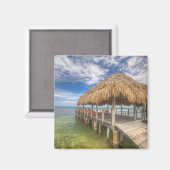 Caraïbisch dock magneet (Voorkant / Achterkant)