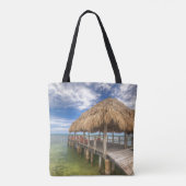 Caraïbisch dock tote bag (Achterkant)