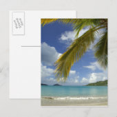 Caraïbisch gebied, Amerikaanse Maagdeneilanden, St Briefkaart (Voorkant / Achterkant)