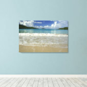 Caraïbisch gebied, Amerikaanse Maagdeneilanden, St Canvas Afdruk (Insitu (Houten vloer))