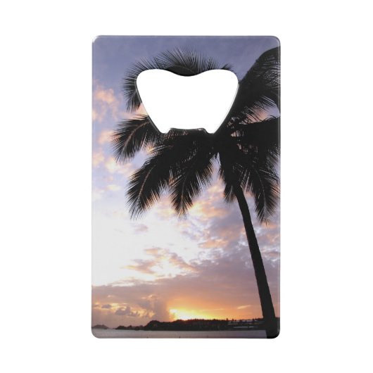 Caraïbisch gebied, Amerikaanse Maagdeneilanden, St Creditkaart Flessenopener (Voorkant)