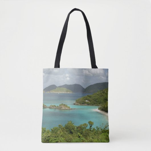 Caraïbisch gebied, Amerikaanse Maagdeneilanden, St Tote Bag (Voorkant)