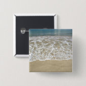 Caraïbisch gebied, Amerikaanse Maagdeneilanden, St Vierkante Button 5,1 Cm (Voorkant /achterkant)