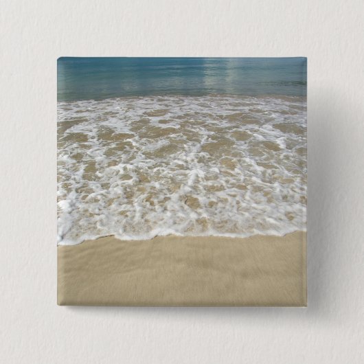 Caraïbisch gebied, Amerikaanse Maagdeneilanden, St Vierkante Button 5,1 Cm (Voorkant)