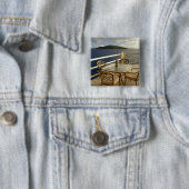 Caraïbisch gebied, Amerikaanse Maagdeneilanden, St Vierkante Button 5,1 Cm (In situ)