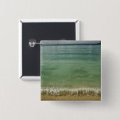 Caraïbisch gebied, Amerikaanse Maagdeneilanden, St Vierkante Button 5,1 Cm (Voorkant /achterkant)