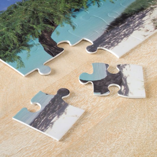 Caraïbisch gebied, Aruba. Eagle Beach Legpuzzel (Zijkant)