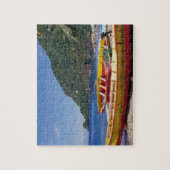 Caraïbisch gebied, BWI, Saint Lucia, Sailboten, So Legpuzzel (Verticaal)