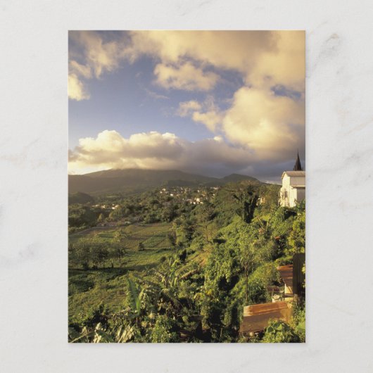 Caraïbisch gebied, Frans West Indies, Martinique. Briefkaart (Voorkant)