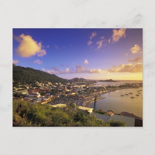Caraïbisch gebied, Frans West Indies, St. Martin. Briefkaart (Voorkant)