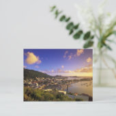 Caraïbisch gebied, Frans West Indies, St. Martin. Briefkaart (Staand voorkant)