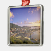 Caraïbisch gebied, Frans West Indies, St. Martin. Metalen Ornament (Links)