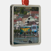 Caraïbisch gebied, GRENADA, St. George's, St. Geor Metalen Ornament (Rechts)