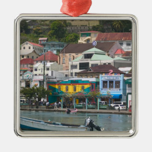 Caraïbisch gebied, GRENADA, St. George's, St. Geor Metalen Ornament