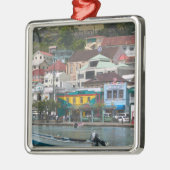 Caraïbisch gebied, GRENADA, St. George's, St. Geor Metalen Ornament (Links)