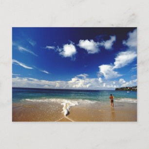 Caraïbisch gebied, Kleine Antillen, West Indies, 2 Briefkaart