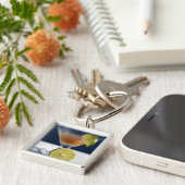 Caraïbisch gebied, Maagdeneilanden. Tropische rum  Sleutelhanger (Zijkant)