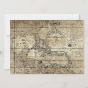 Caraïbisch gebied - oude kaart