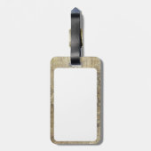 Caraïbisch gebied - oude kaart bagagelabel (Achterkant verticaal)