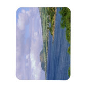 Caraïbisch gebied, Saint Kitts, Roseau. Kust. Magneet (Verticaal)