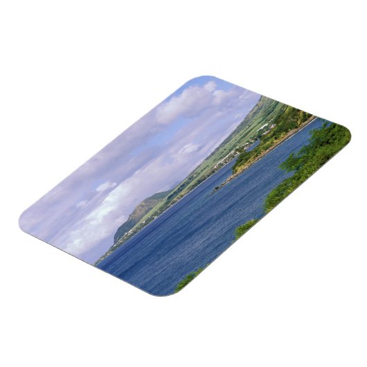 Caraïbisch gebied, Saint Kitts, Roseau. Kust. Magneet (Linkerzijde)