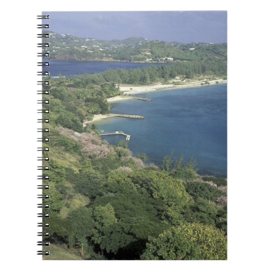 Caraïbisch gebied, West Indies, Saint Lucia. Uitzi Notitieboek (Voorkant)