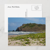 Caraïbisch grasland met bijzondere bestemming briefkaart (Voorkant / Achterkant)