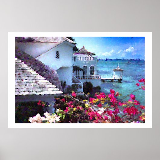 Caraïbisch paradijs poster (Voorkant)