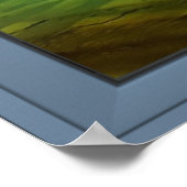 Caraïbisch raster voor zandstrand - Verlichting Poster (Hoek)