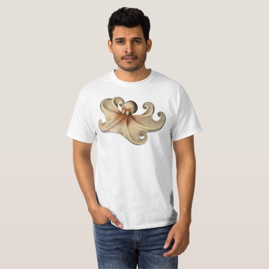 Caraïbisch reef octopus t-shirt (Voorkant volledig)