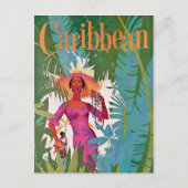  Caraïbisch reizen Briefkaart (Voorkant)