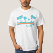 Caraïbisch retro T-Shirt (Voorkant)