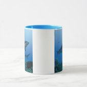 Caraïbisch rif Shark Jardines de la Reina Mok (Midden)