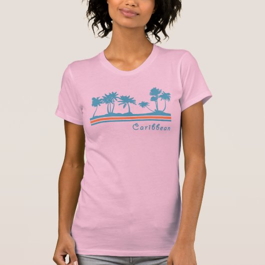 Caraïbisch Shirt voor de detailhandel (Voorkant)