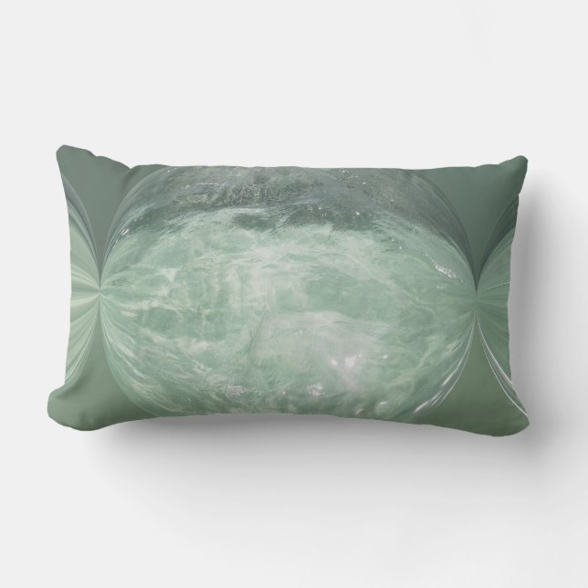 Caraïbisch Sierkussen Splash Lumbar Kussen (Voorkant)