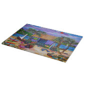 Caraïbisch snijvlak snijplank (Hoek)