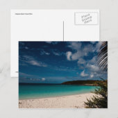 Caraïbisch strand 01 briefkaart (Voorkant / Achterkant)