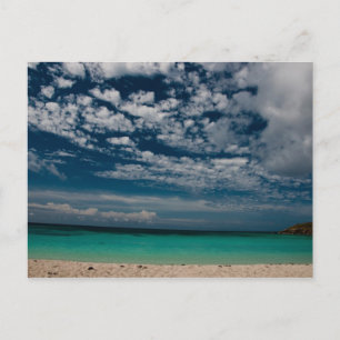 Caraïbisch strand 02 briefkaart