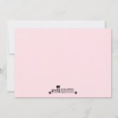 Caraïbisch strand Destination Wedding Kaart (Achterkant)