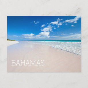 Caraïbisch strand en zee briefkaart