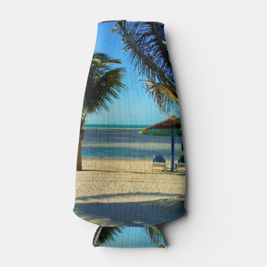 Caraïbisch strand flesjeskoeler (Voorkant)