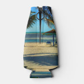 Caraïbisch strand flesjeskoeler (Achterkant)