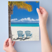 Caraïbisch strand flyer (Hand)