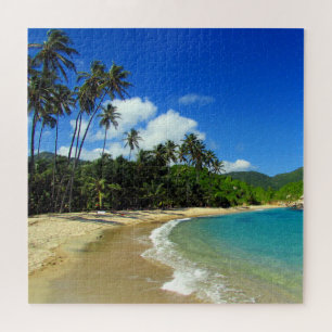 caraïbisch strand legpuzzel