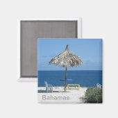 Caraïbisch strand magneet (Voorkant / Achterkant)