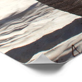 Caraïbisch strand poster (Hoek)